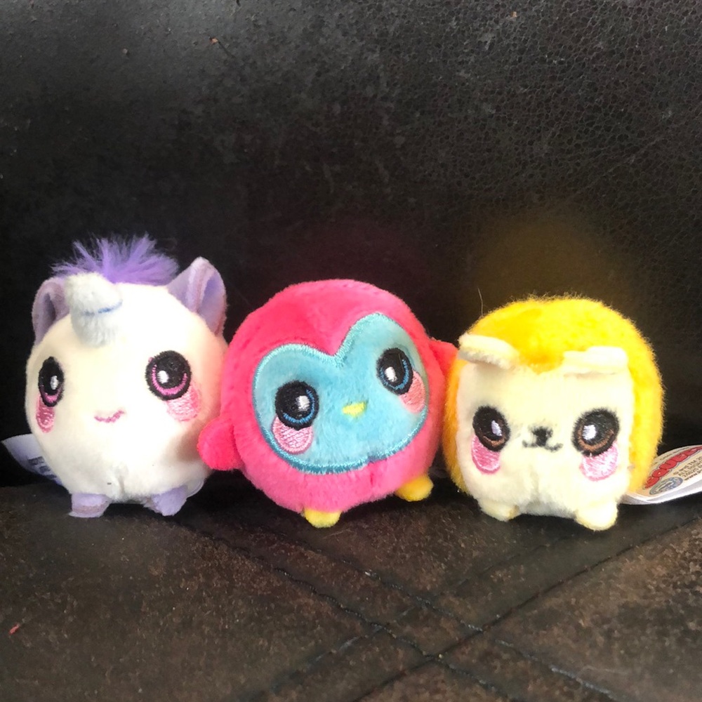 Lot of 3 Micro Squeezamals